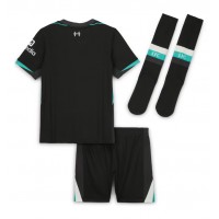 Camiseta Liverpool Segunda Equipación Replica 2024-25 para niños mangas cortas (+ Pantalones cortos)